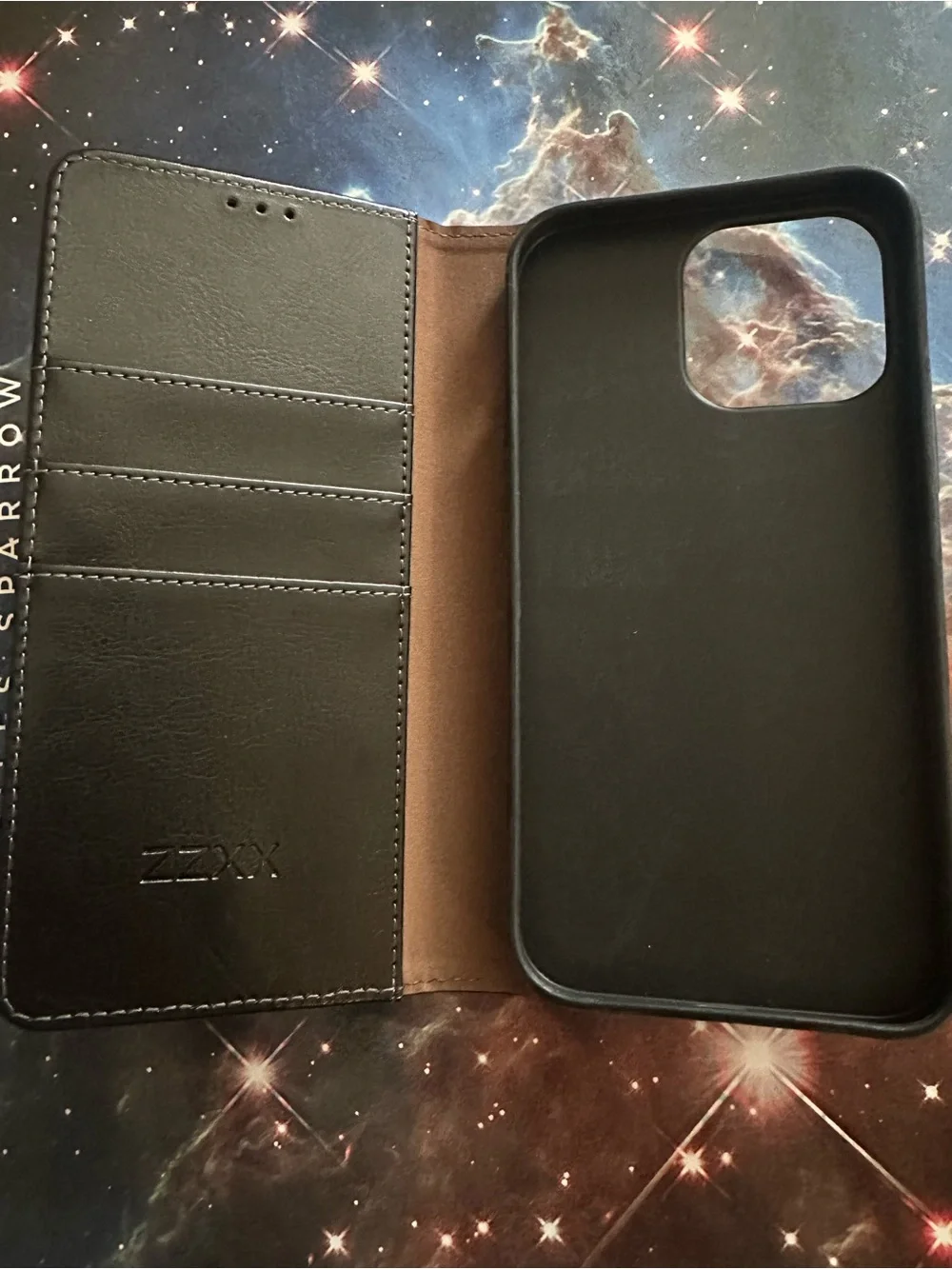 iPhone 14 Pro Max Wallet Case with RFID Blocking